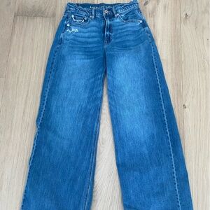American Eagle wide leg jeans. Size 2.